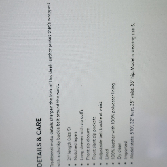 NEW Walter Baker Allison Leather Moto Jacket - Picture 12 of 12